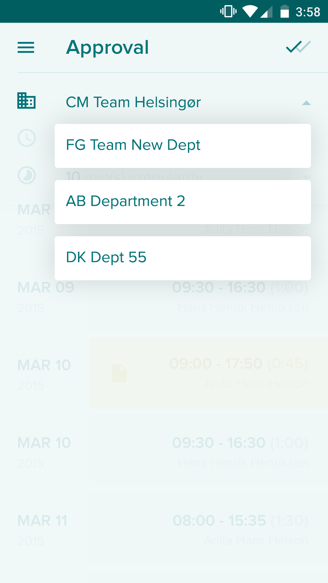 Payday app approval list