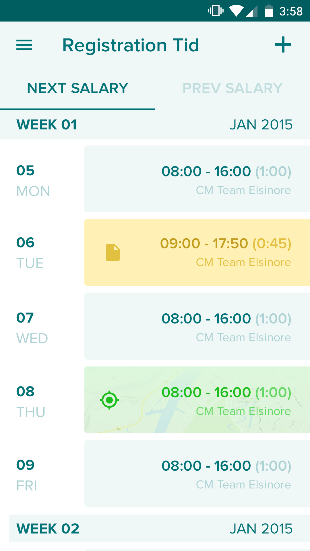 Payday app registration tool