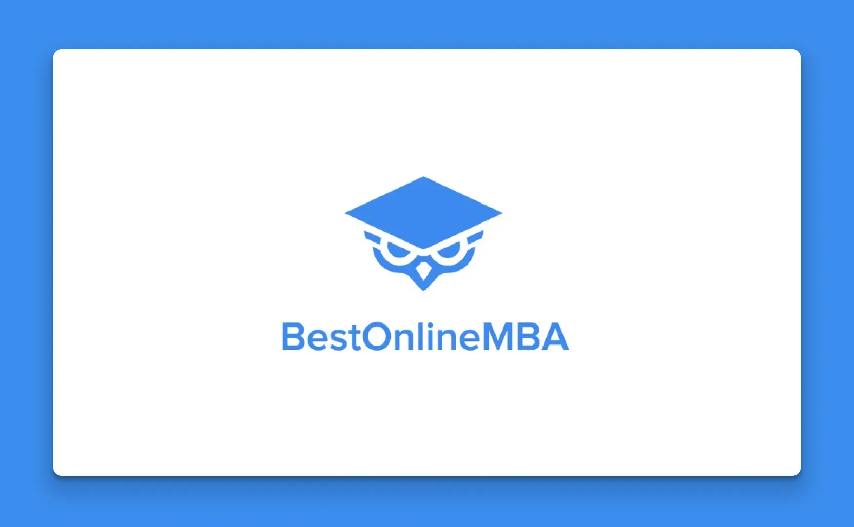 BestOnlineMBA logo design